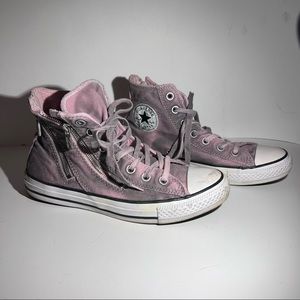Converse Chuck Taylor All Star High Tops Dual-Zip “Pink Freeze” US 8